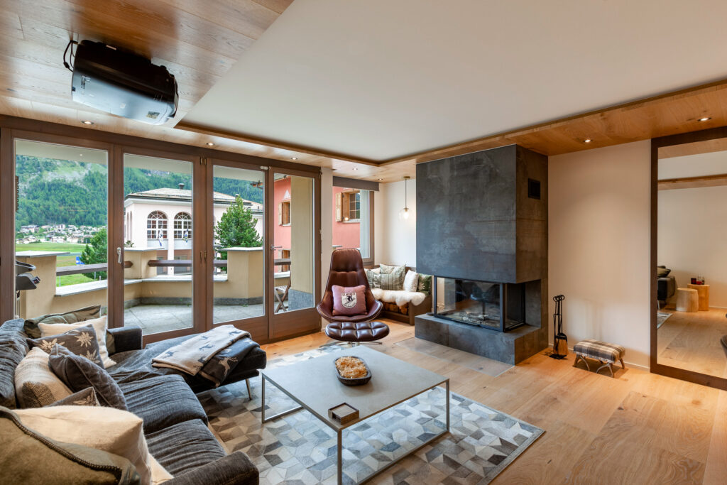 Bescheidener Luxus – Ferienresidenz Silvaplana